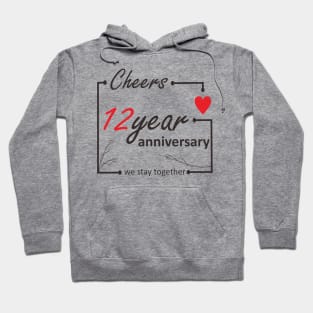 12 Year Anniversary Hoodie